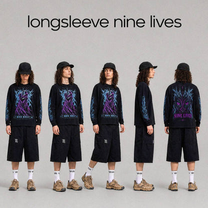 Лонгслів Nine Lives